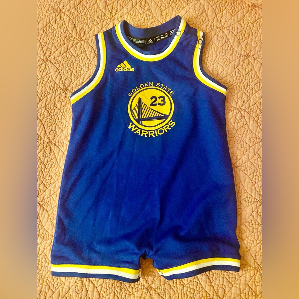 Toddler Golden State Warriors Jersey One Piece 24 Months  #23